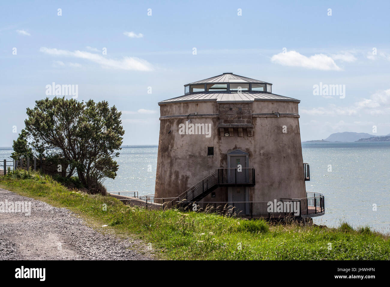 Martello Tower, Sutton, Dublin, Irland Stockfoto