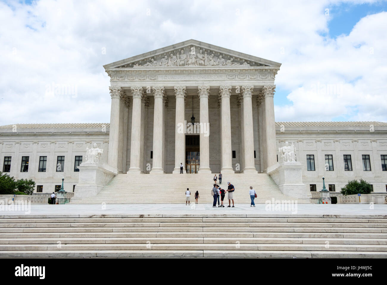 Supreme Court, Kapitol, Washington DC Stockfoto