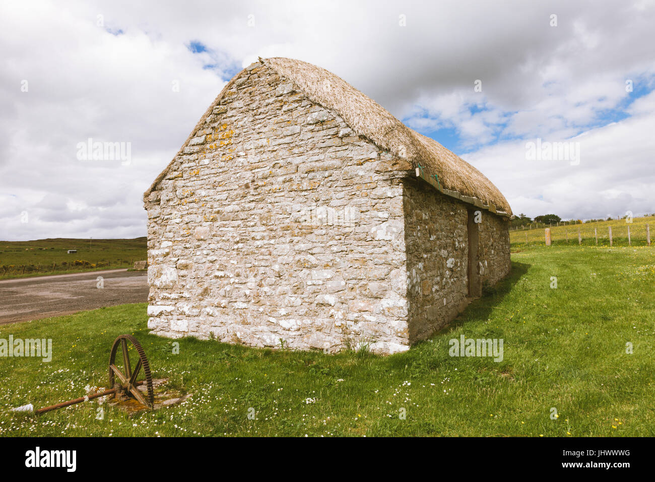 Laidhay Croft Museum, Caithness Schottland, Vereinigtes Königreich Stockfoto