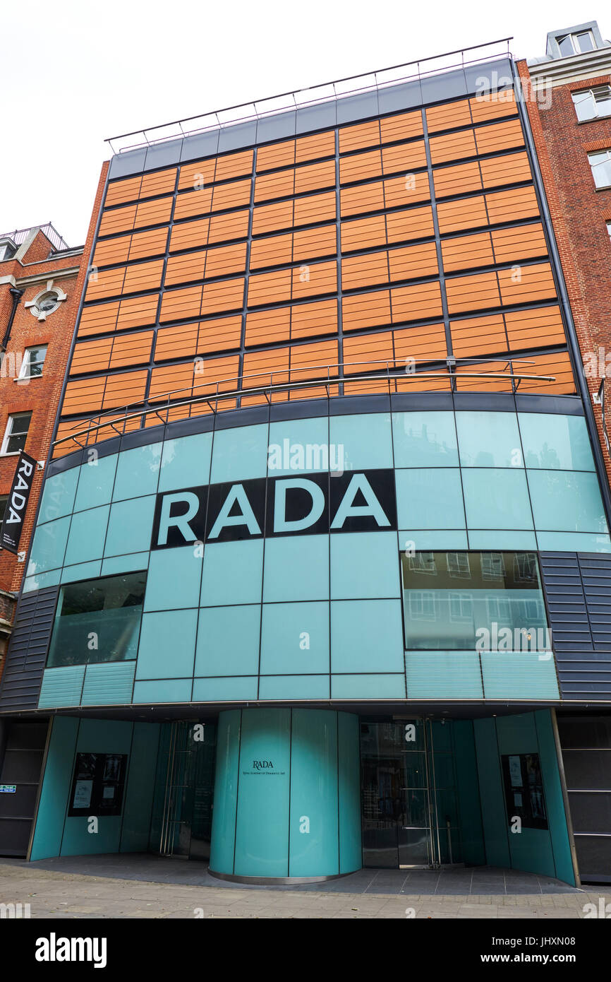 Der Royal Academy Of Dramatic Art, Gower Street, Bloomsbury, London, UK Stockfoto