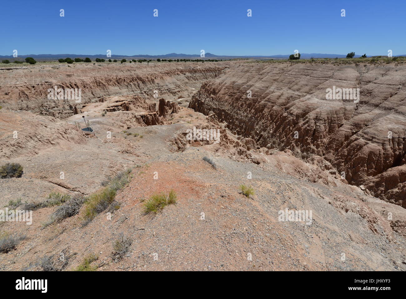 Ein trocken-dry-Rock-Tal in Nevada, Amerika. Stockfoto