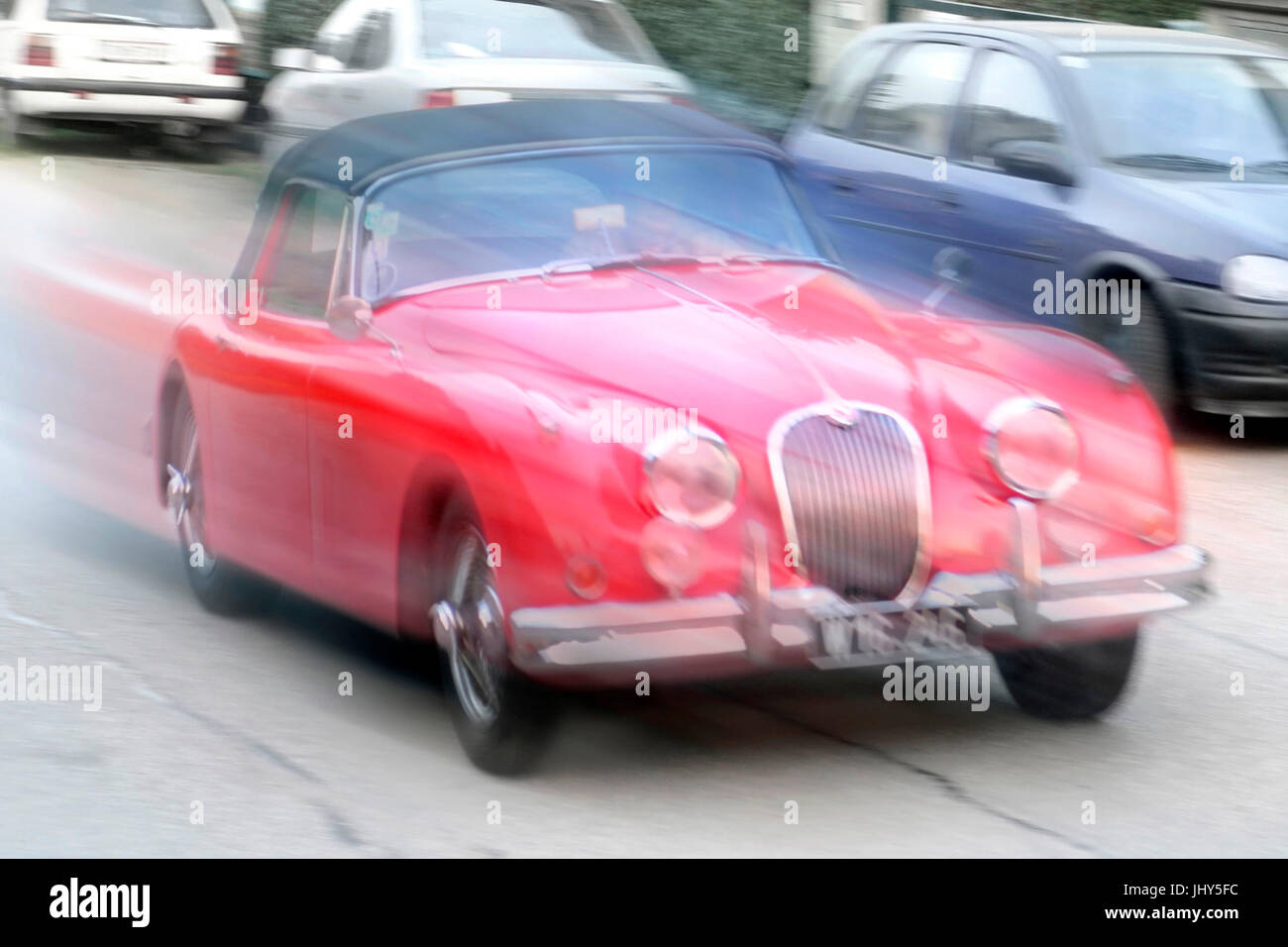 Oldtimer - Jaguar MK II, Oldtimer - Jaguar MK II Stockfoto