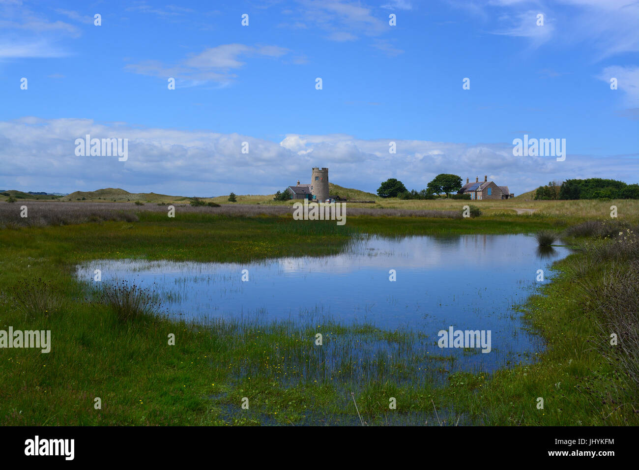 Snook, Holy Island, Northumberland Stockfoto