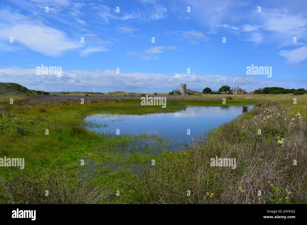 Snook, Holy Island, Northumberland Stockfoto