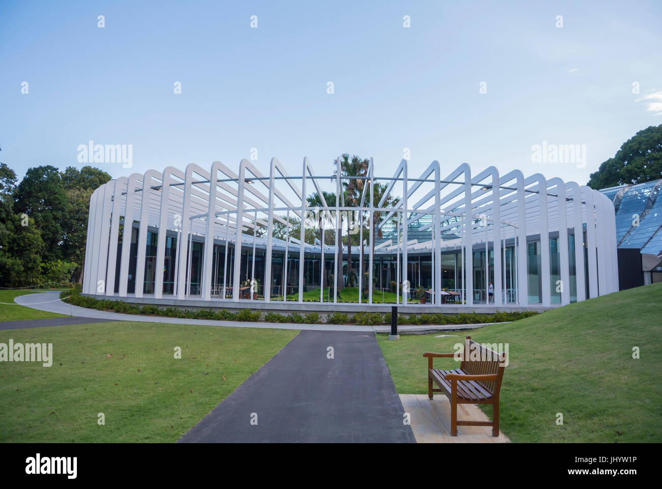 der Kelch botanischen Garten Sydney australia Stockfoto