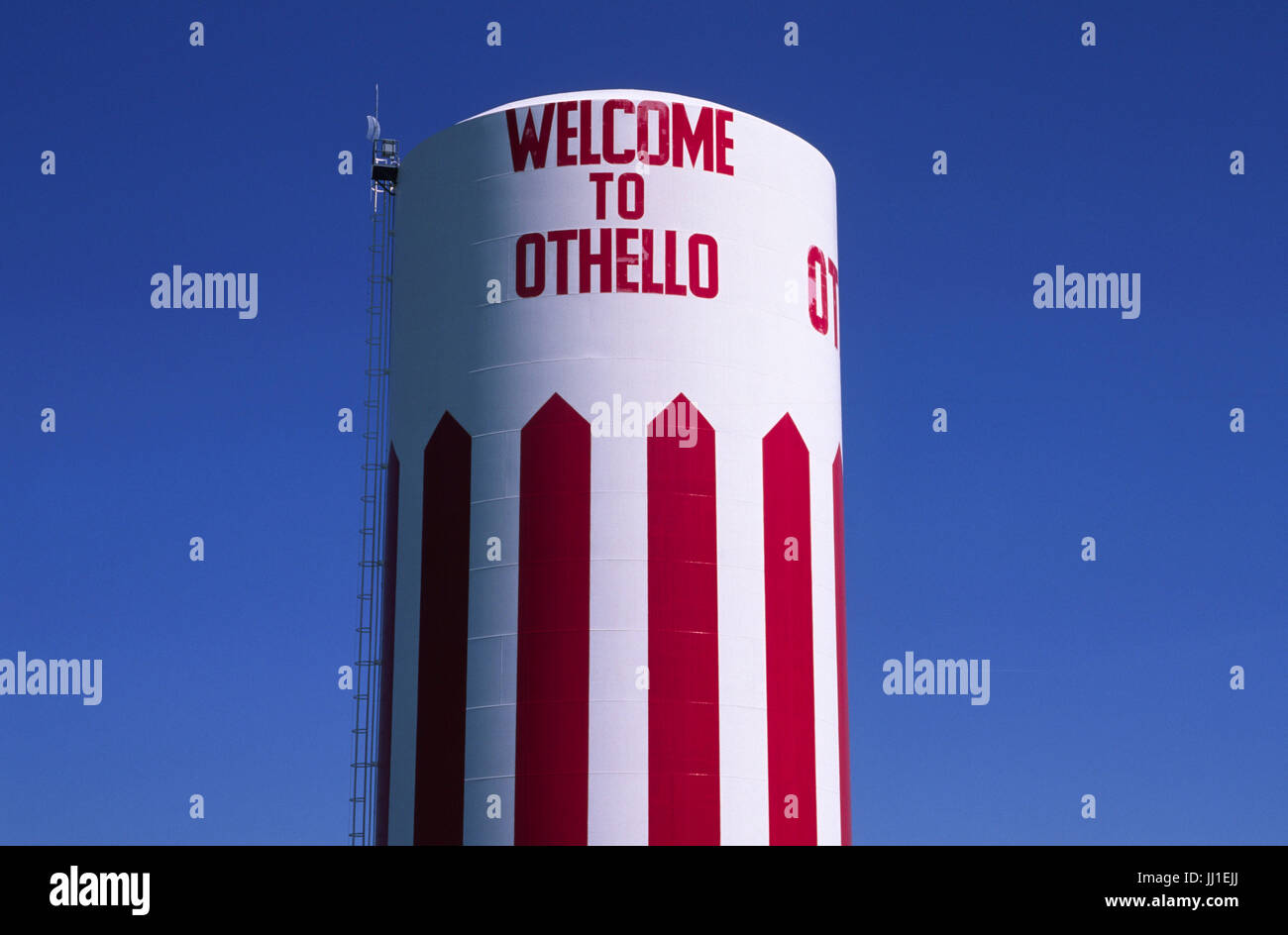 Wassertank, Othello, Washington Stockfoto
