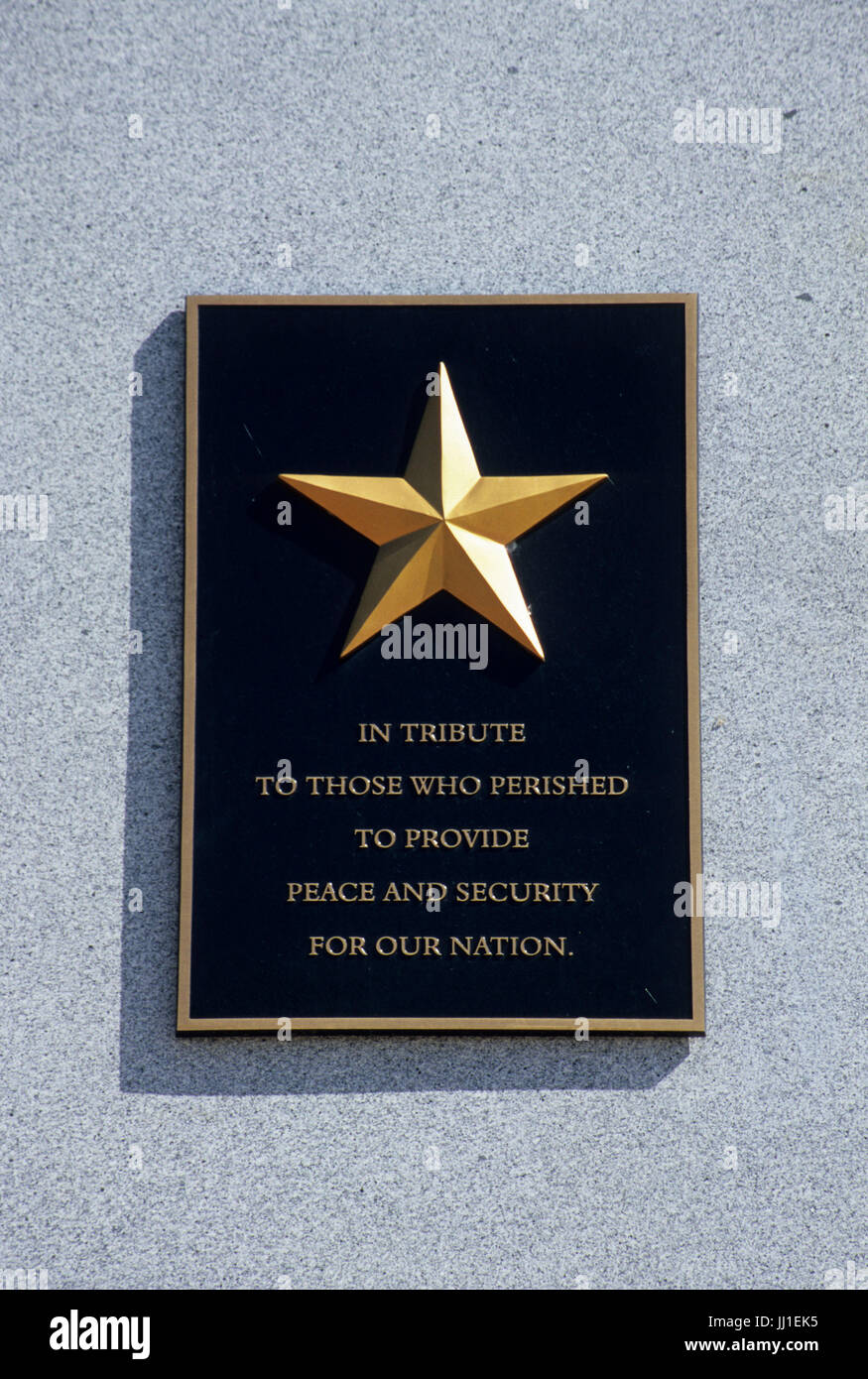 Regionale Veterans Memorial, Columbia Park, Kennewick, Washington Stockfoto