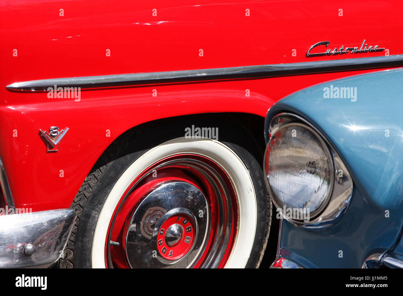Altes Auto, São Paulo, Brasilien Stockfoto
