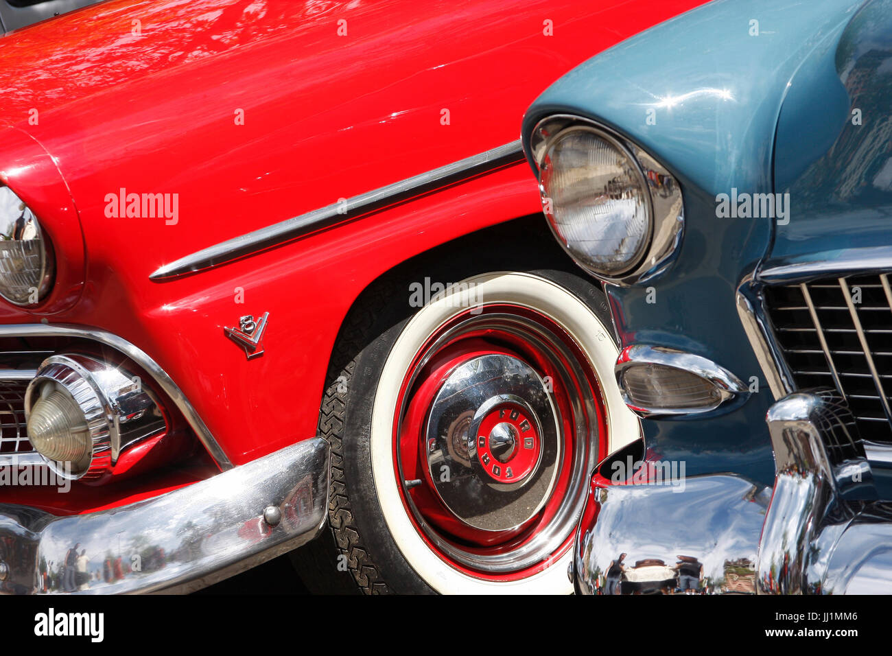 Altes Auto, São Paulo, Brasilien Stockfoto