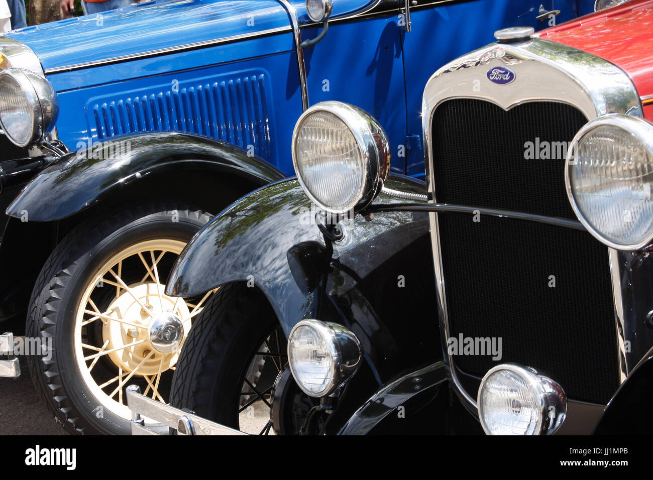 Altes Auto, São Paulo, Brasilien Stockfoto