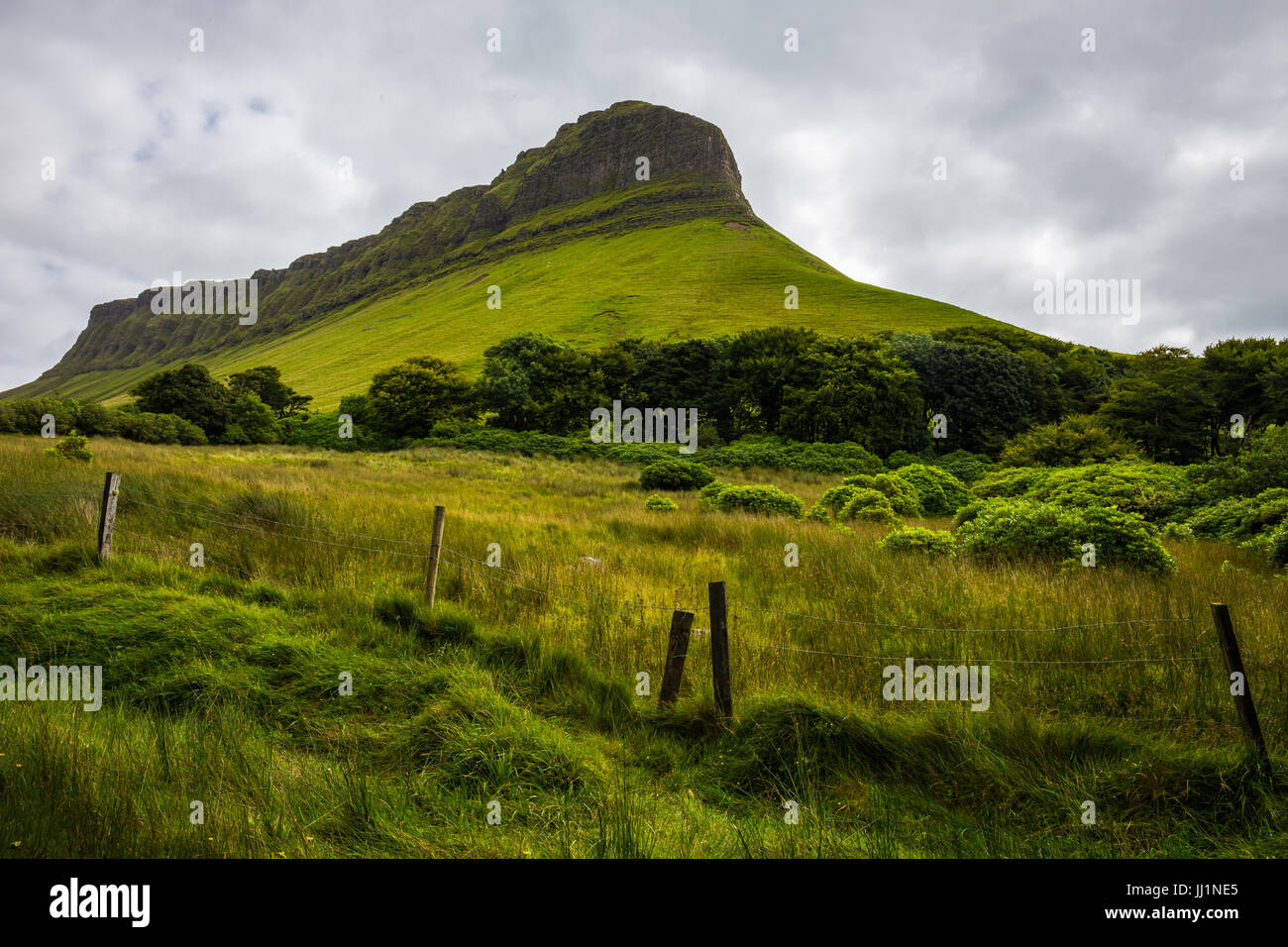 Benbulben, Donegal, Irland Stockfoto