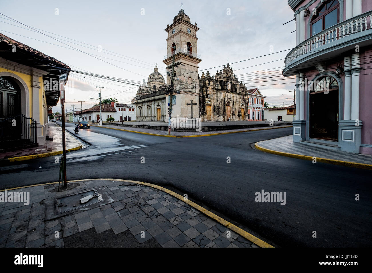 Nicaragua Stadt Granada San Juan Del Sur Reise Tourismus Destination Ometepe Nica Kultur Mittel-Amerika Stadt Strand Touristenstadt Straßen lateinische Kultur Stockfoto