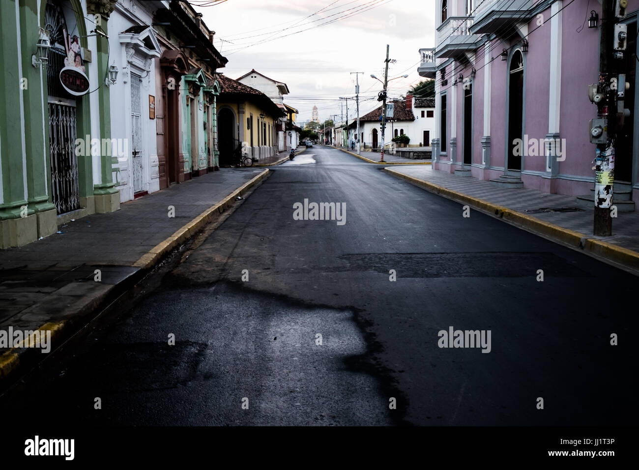 Nicaragua Stadt Granada San Juan Del Sur Reise Tourismus Destination Ometepe Nica Kultur Mittel-Amerika Stadt Strand Touristenstadt Straßen lateinische Kultur Stockfoto