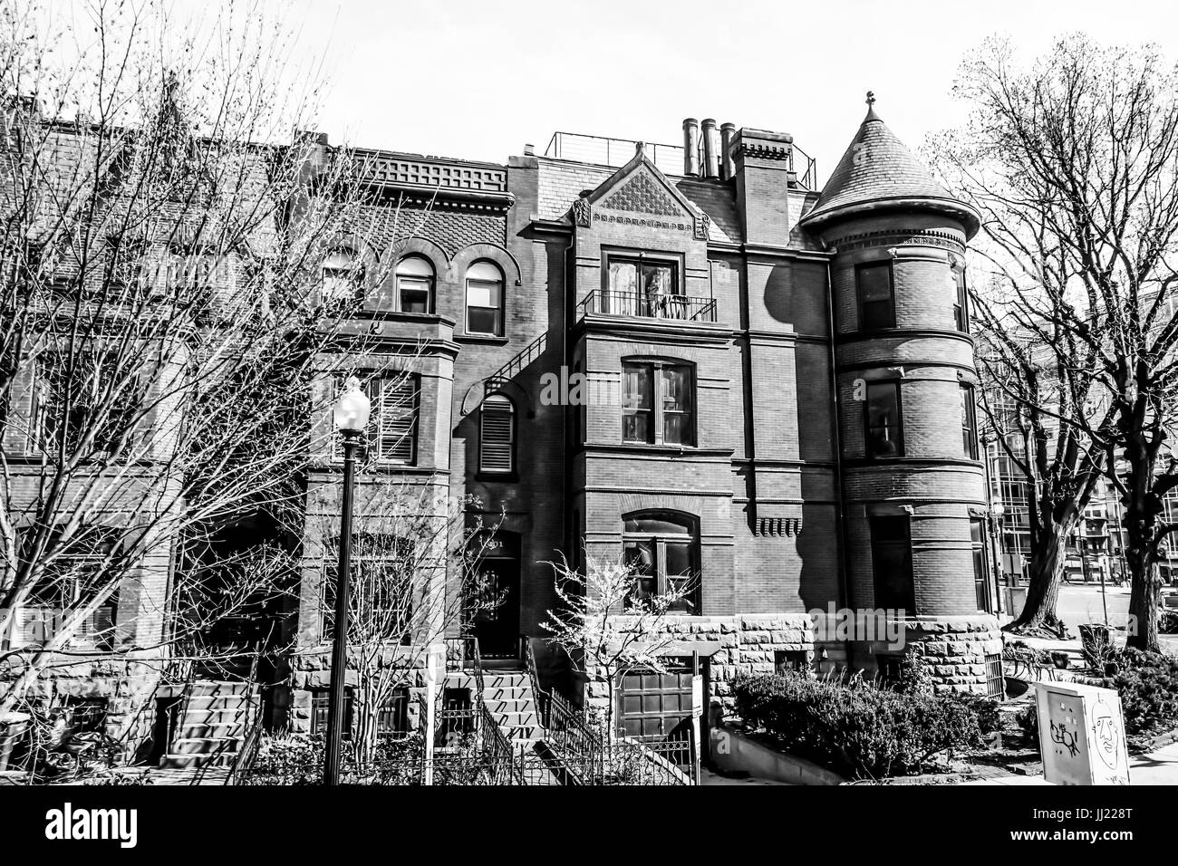 Schönes Gebäude in Washington - WASHINGTON DC / COLUMBIA - 7. April 2017 Stockfoto