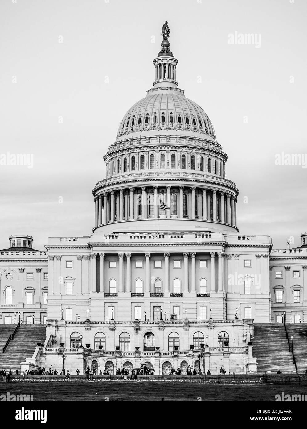 U.S. Capitol - eines der berühmtesten Gebäude in der Stadt Stockfoto