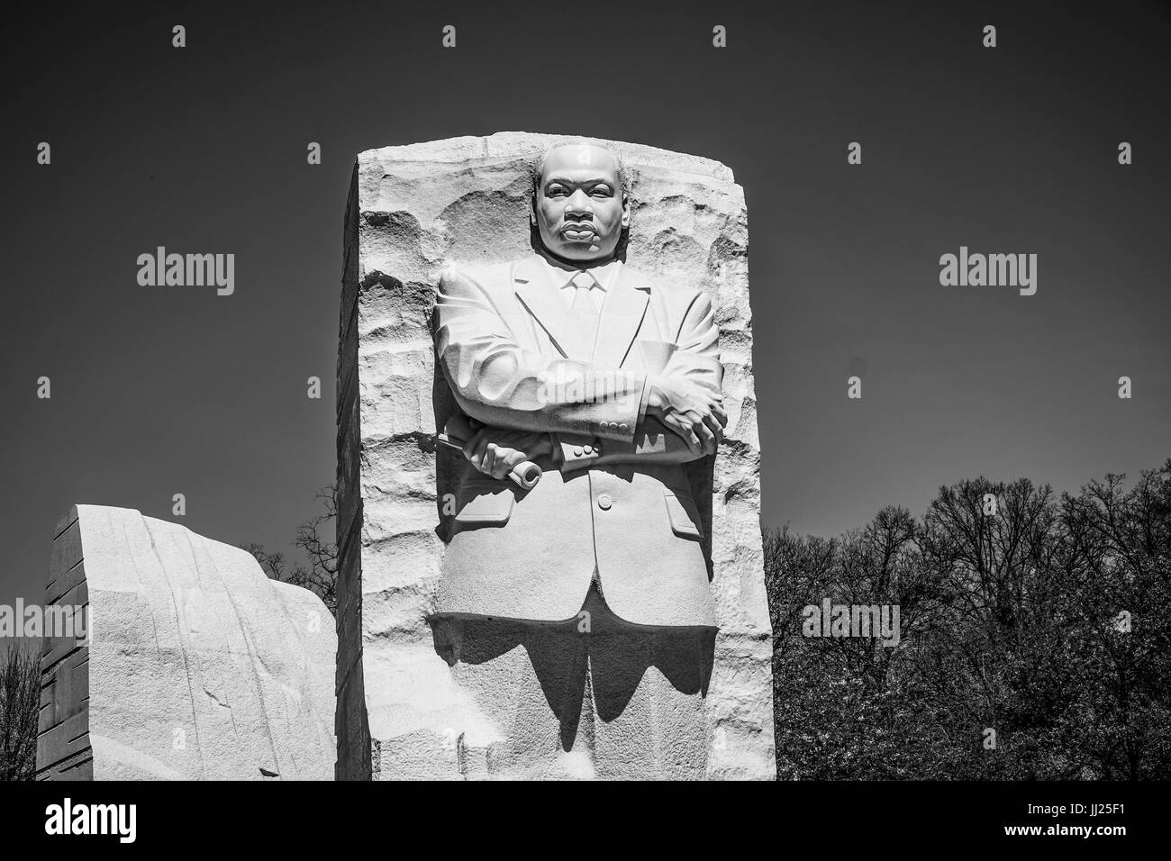 Martin Luther King Memorial in Washington, D.C. Stockfoto