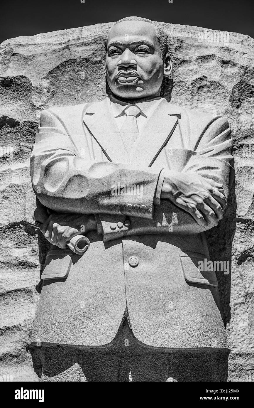 Martin Luther King Memorial in Washington, D.C. Stockfoto