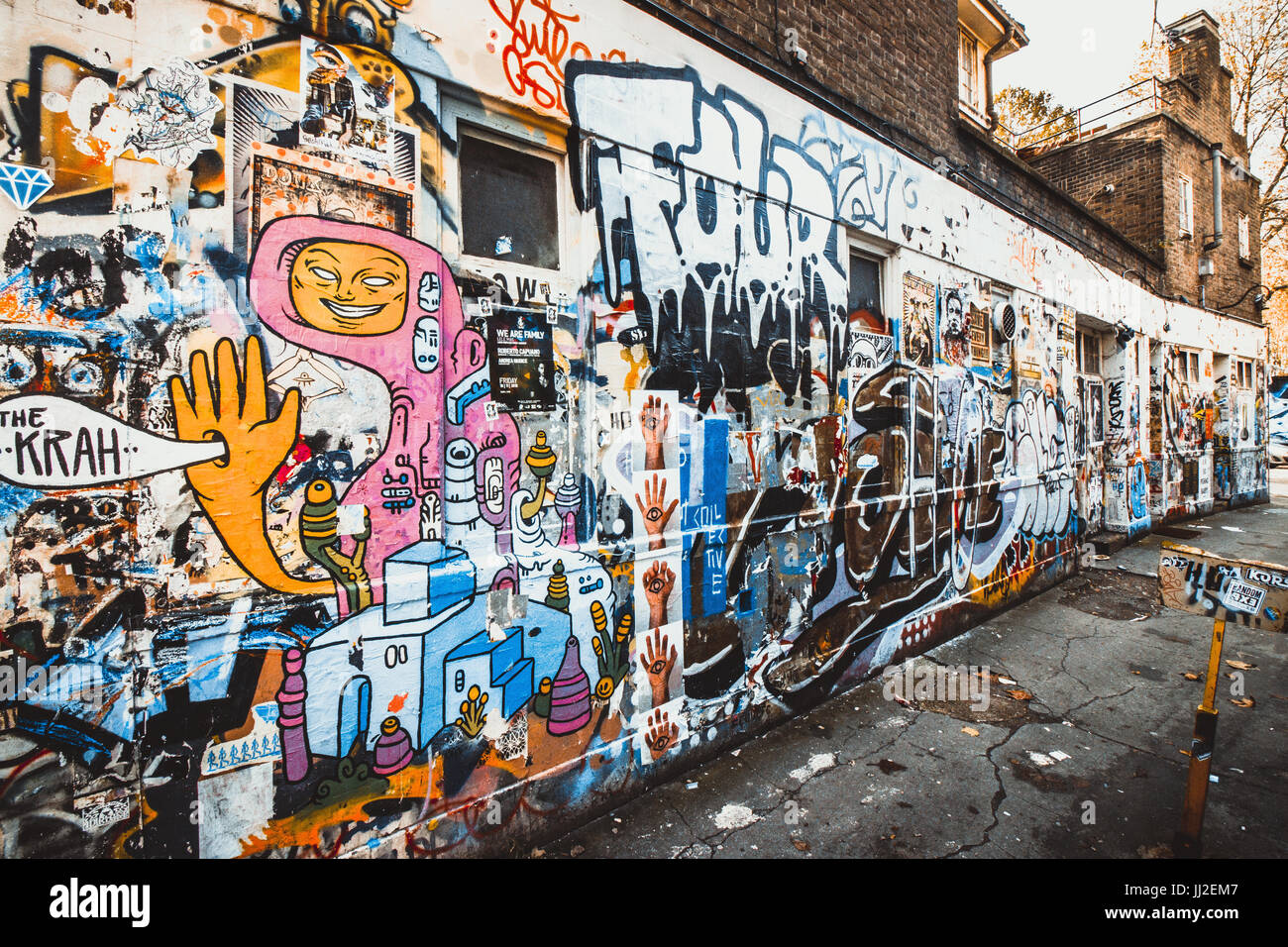 London Shoreditch Stockfoto