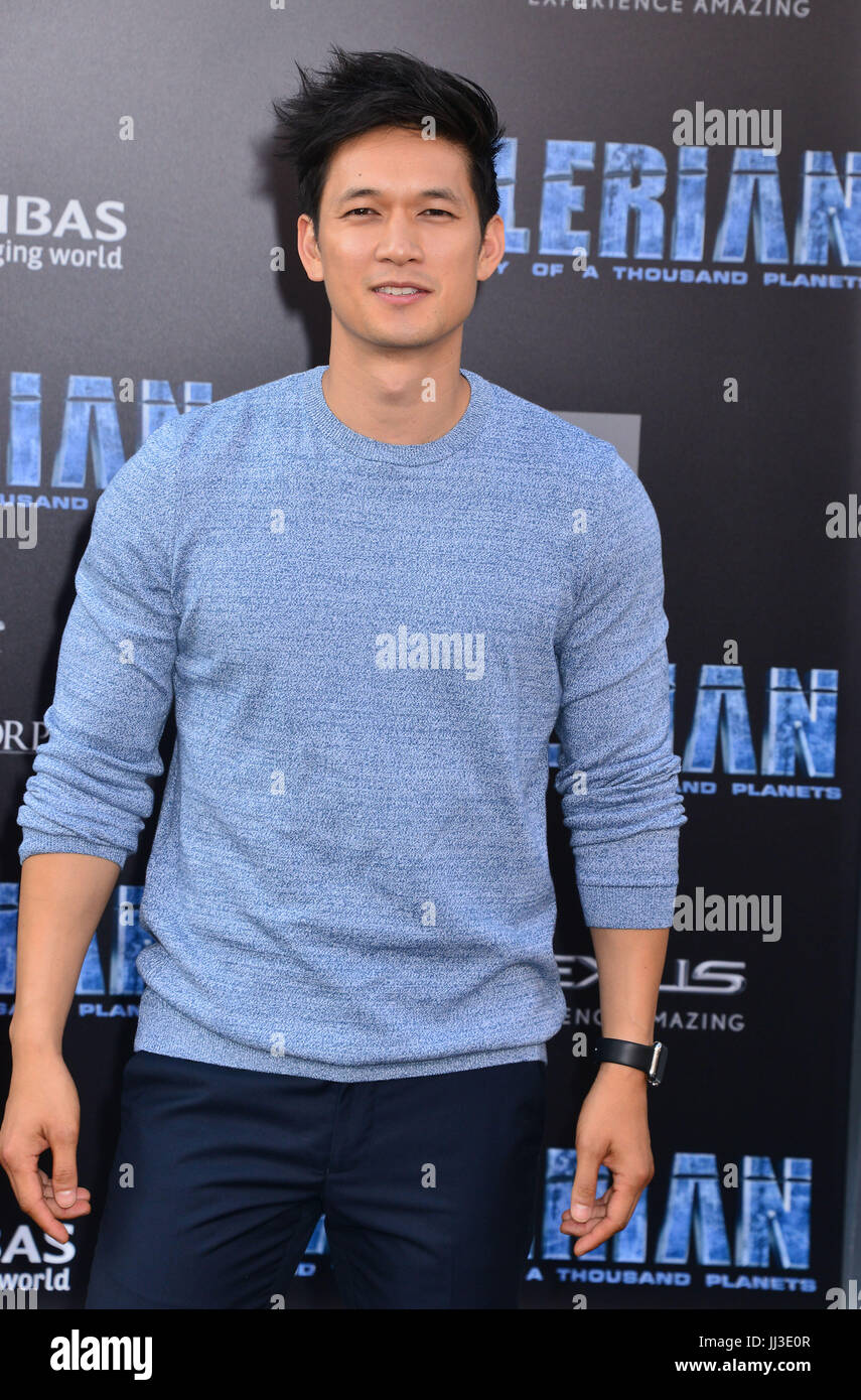 Los Angeles, USA. 17. Juli 2017. Harry Shum Jr. 116 bei Baldrian und der Stadt von A tausend Planeten Premiere "in TCL Chinese Theatre am 17. Juli 2017 in Hollywood, Kalifornien Credit: longifilis/USA/Alamy Live News Stockfoto