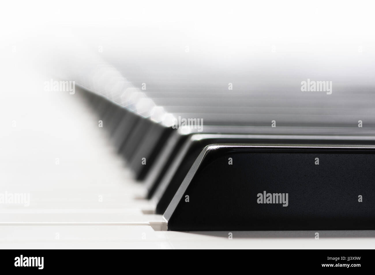 Modern Piano keys Stockfoto