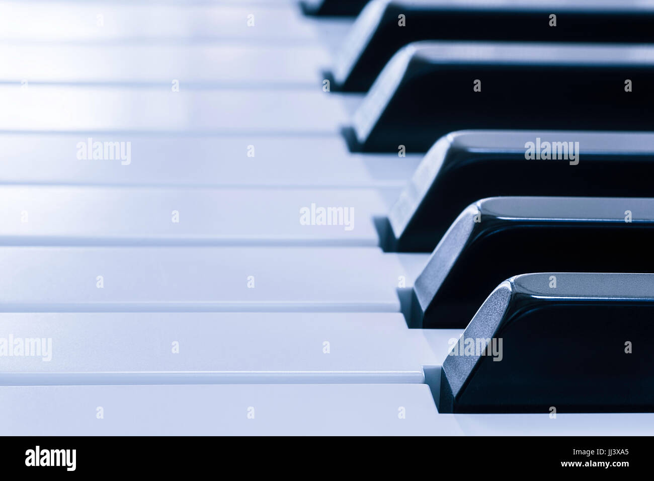 Modern Piano keys Stockfoto
