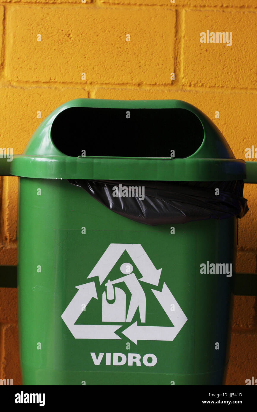 Müll recyclebar, São Paulo, Brasilien Stockfoto