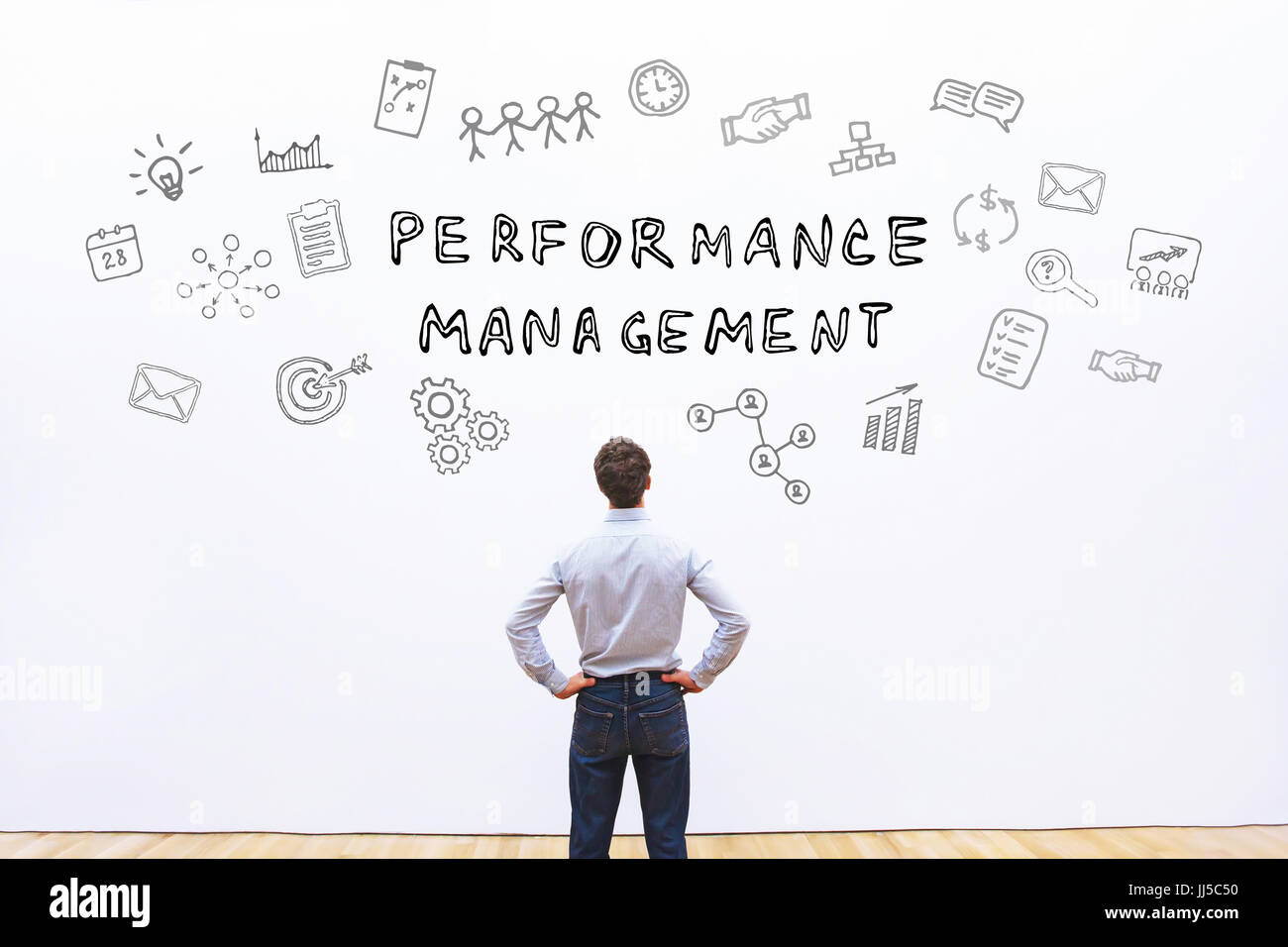 Performance-Management-Konzept Stockfoto