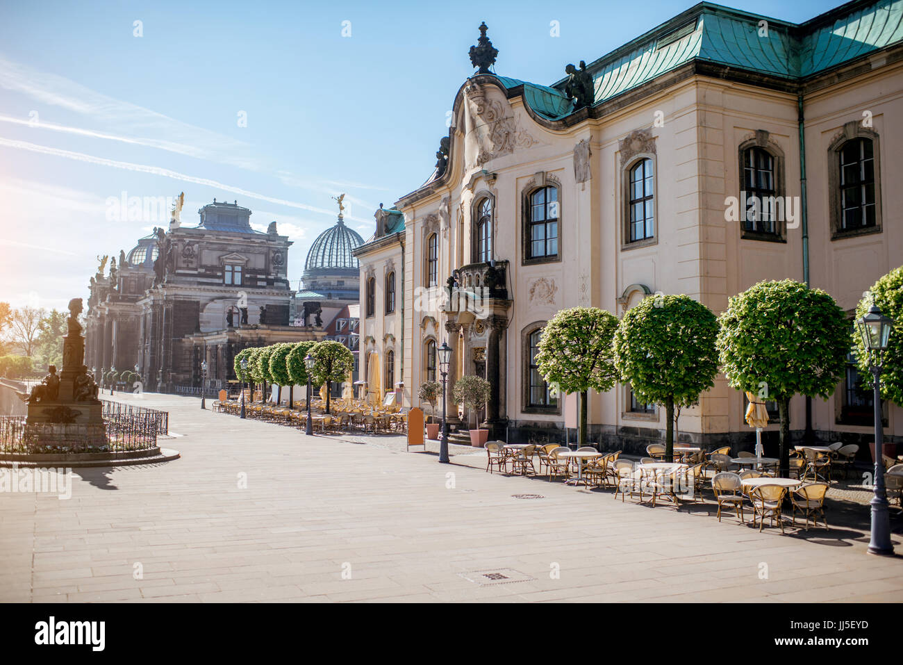 Dresden-Stadt in Deutschland Stockfoto