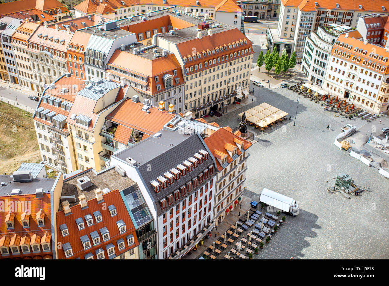 Dresden-Stadt in Deutschland Stockfoto