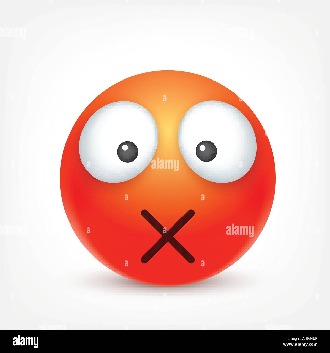 Smiley Emoticons Rotes Gesicht Mit Emotionen Gesichtsausdruck 3d Realistisch Emoji Traurig Glucklich Wutend Gesichter Lustige Comic Figur Stimmung Web Symbol Vektor Illustration Stock Vektorgrafik Alamy