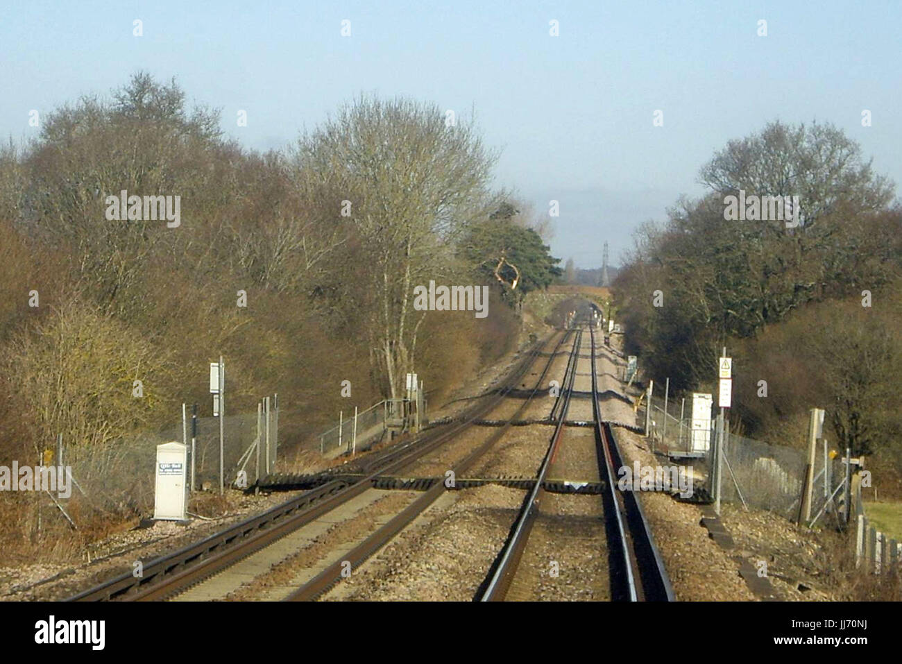 Eisenbahnen in Sussex Stockfoto