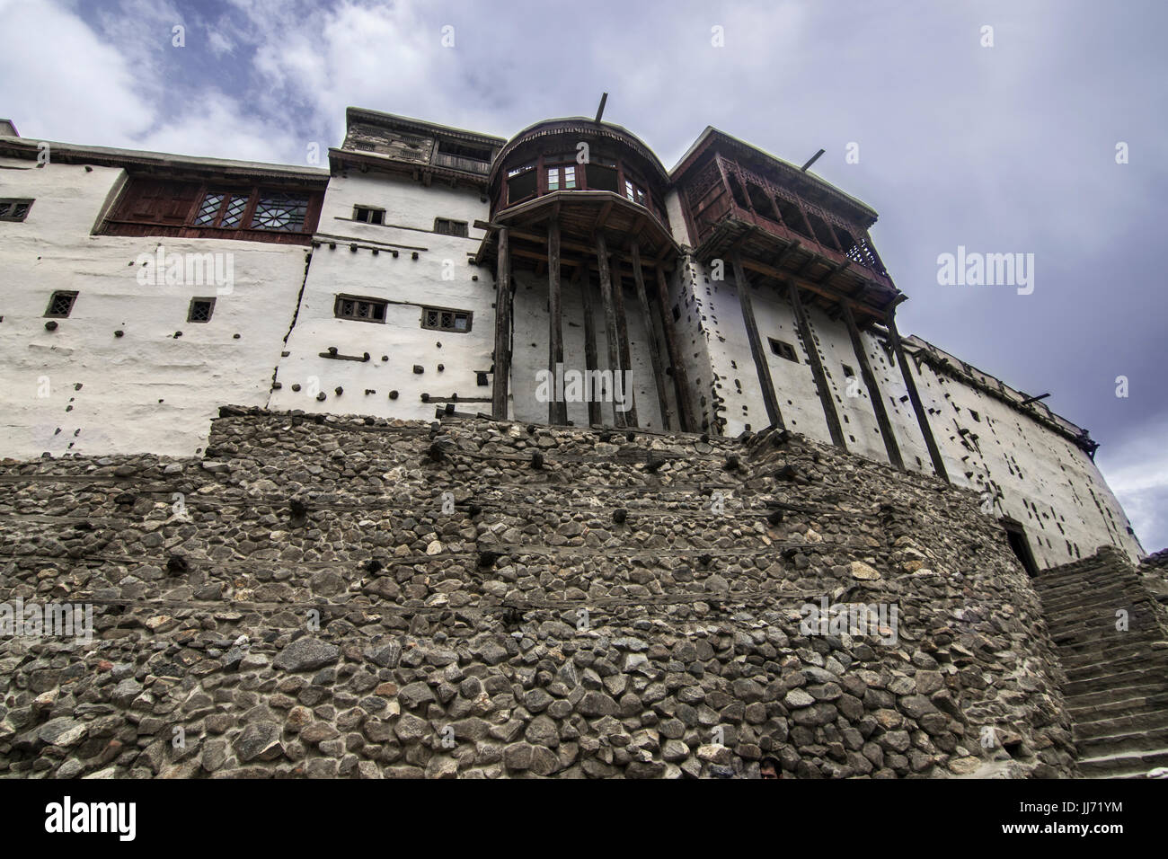 Festung Baltit.Hunza Stockfoto