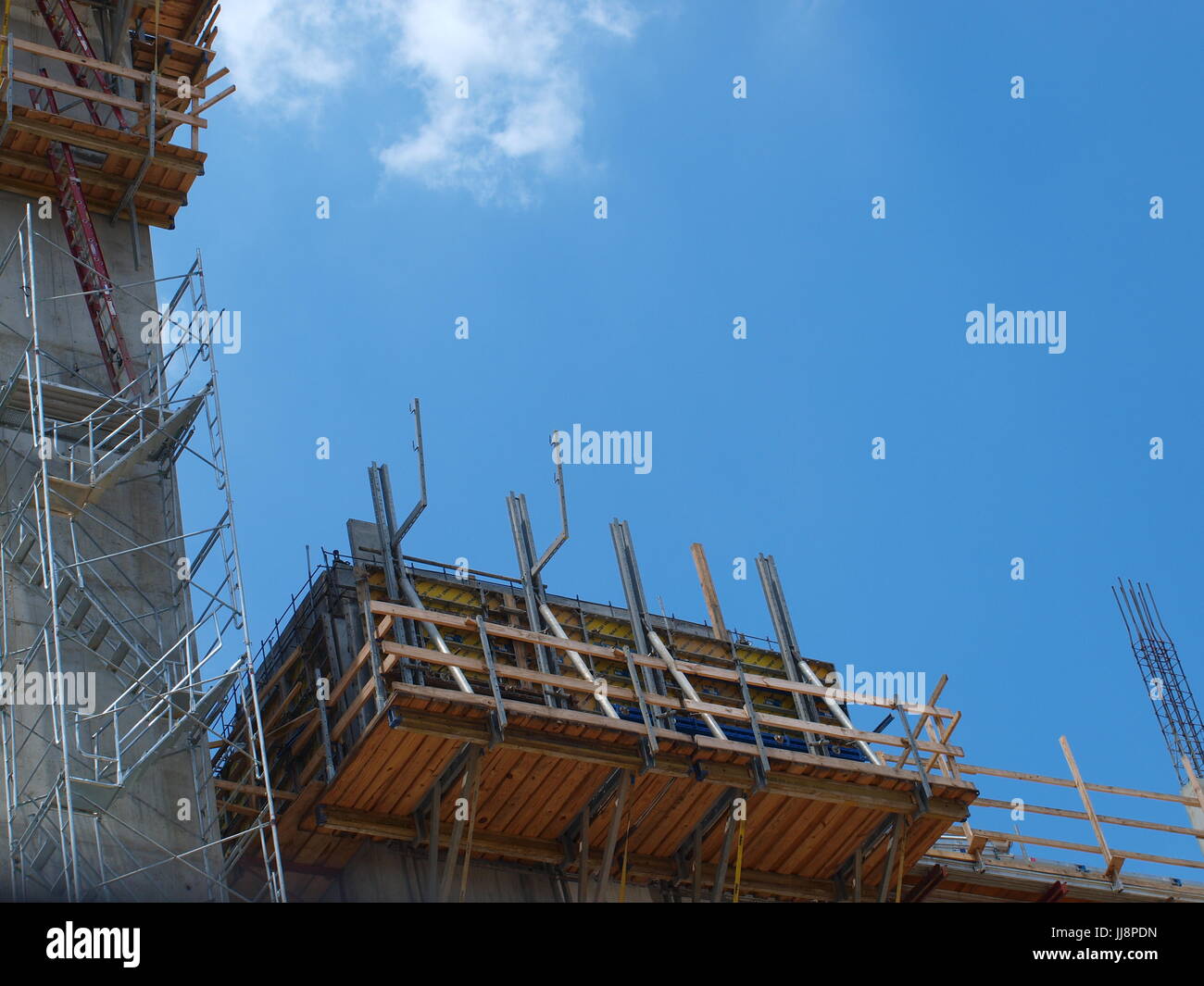 Neuzugänge in Downtown Architektur und ein paar weitere Nebenkosten Stockfoto