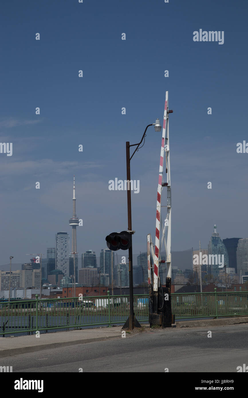 Barrier Straße Stockfoto