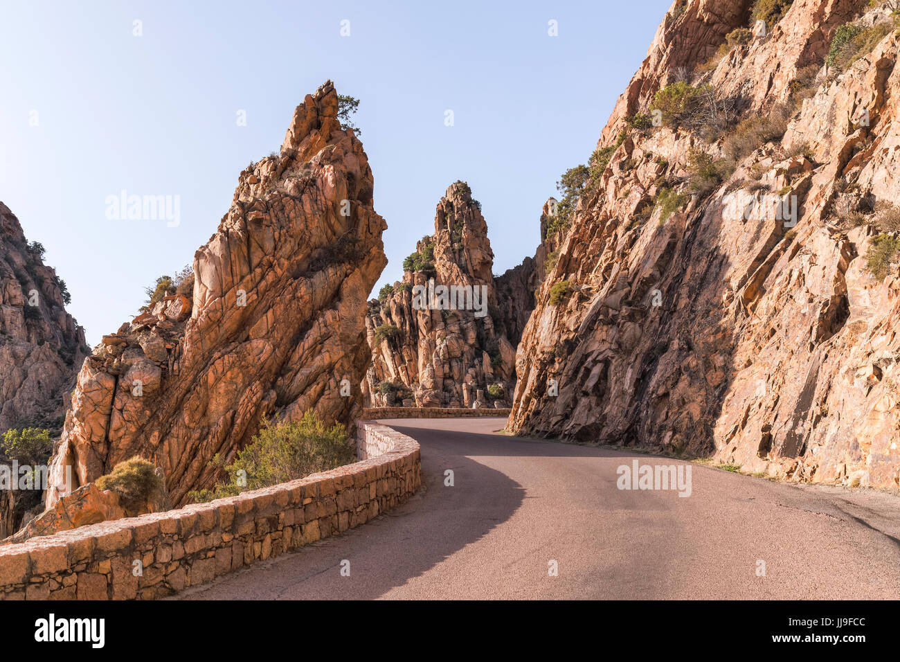 Calanques de Piana, Piana, Korsika, Frankreich Stockfoto