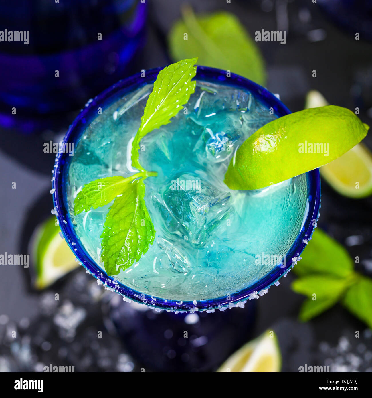 Margarita alkoholischen Cocktail Stockfoto
