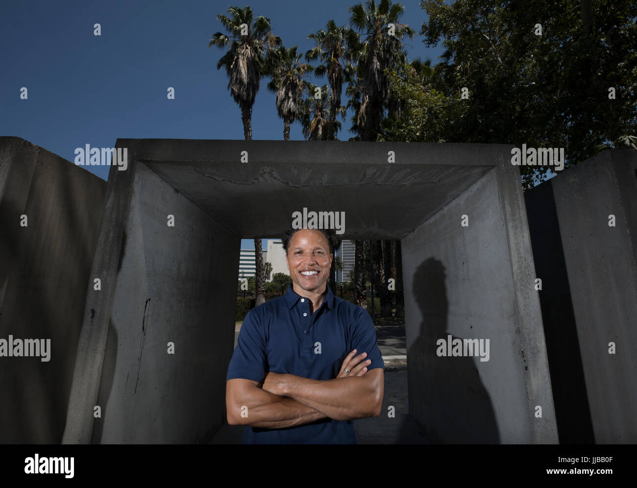 Cobi Jones in Los Angeles am 12. Juli 2017 Stockfoto