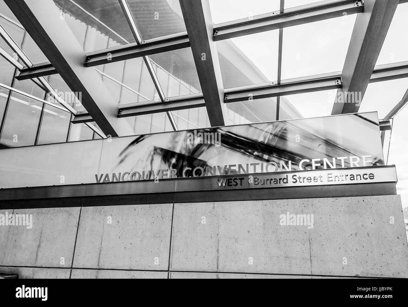 Vancouver Convention Center - VANCOUVER - Kanada - 12. April 2017 Stockfoto