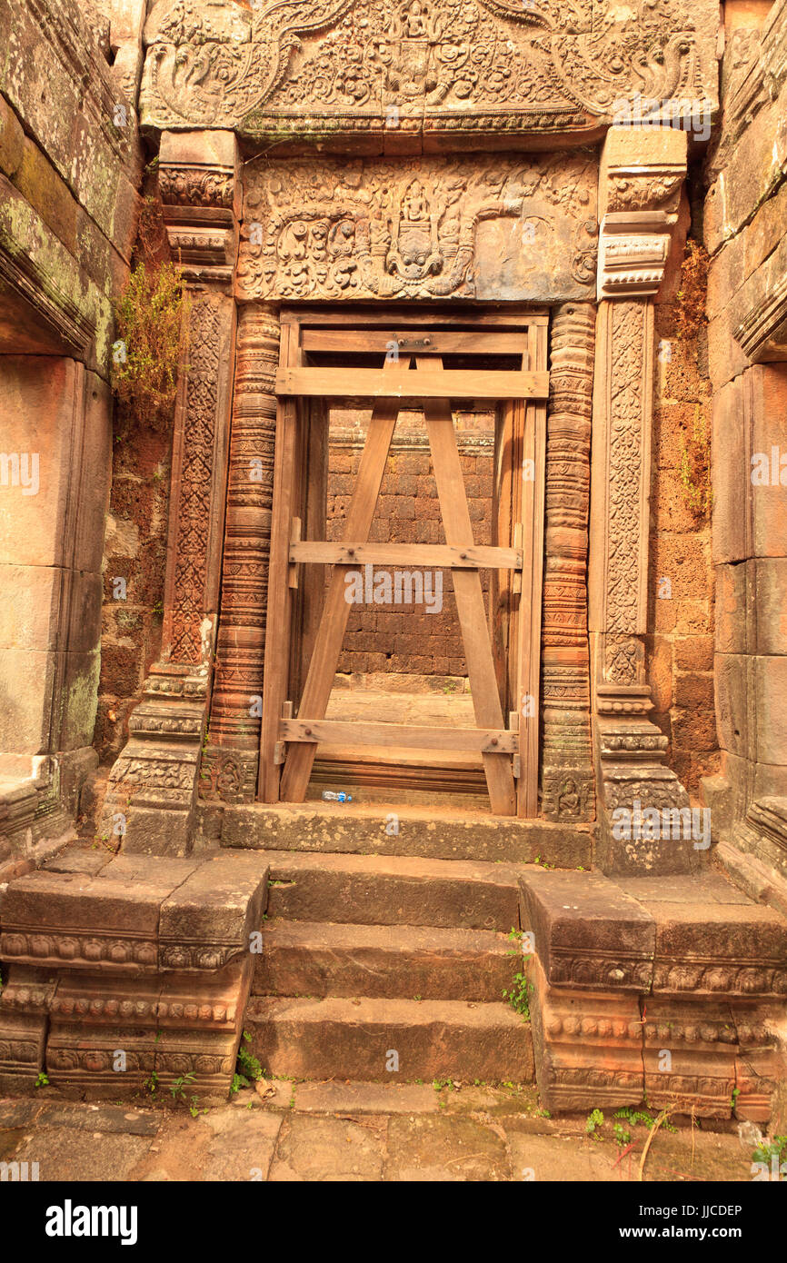 VAT Phou oder Wat Phu in Champasak, Süden von Laos Stockfoto