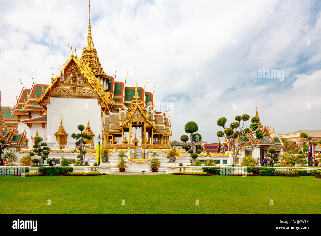 Tempel des Smaragd Buddha, Thailand Stockfoto