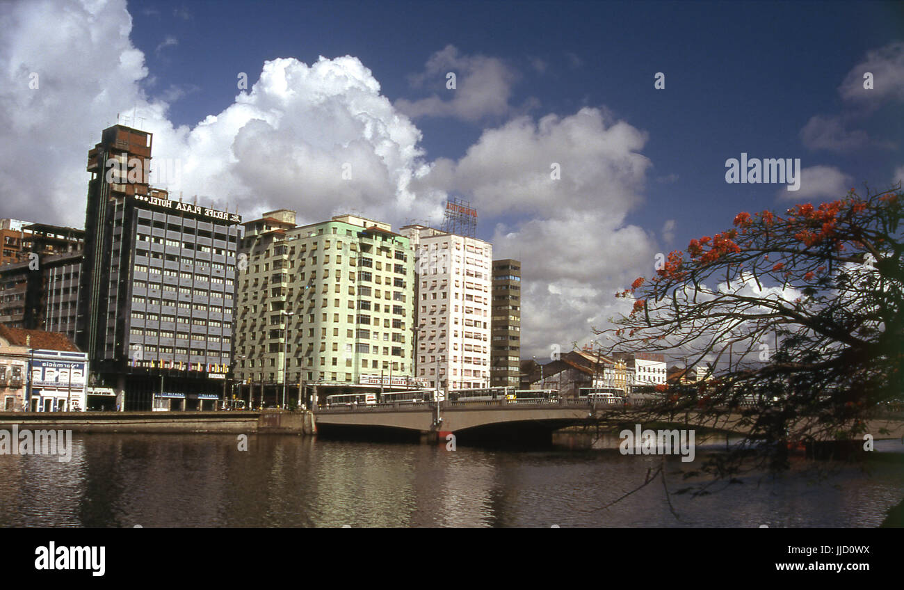 Ponte Duarte Coelho; Recife; Pernambuco; Brazilien. Stockfoto