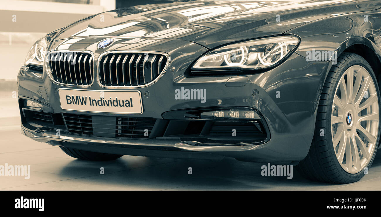 München, Deutschland - 15. Juli 2017: Exklusive Prestige Modell von BMW Individual basierend auf 650i deluxe Sonderedition Stockfoto