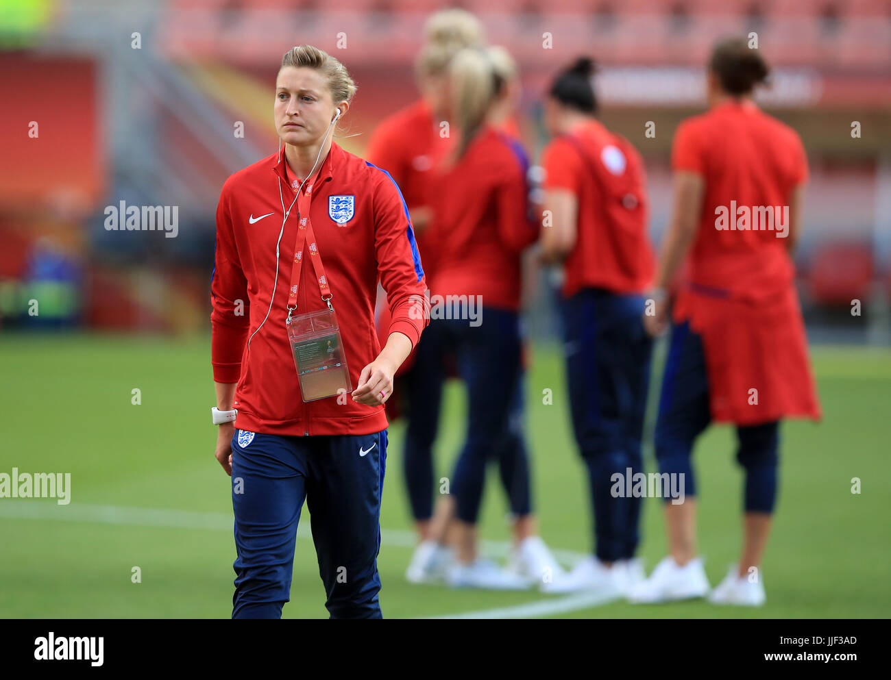 Englands Ellen White während der UEFA Women's Euro 2017, Gruppe D-Spiel im Stadion Galgenwaard, Utrecht. Stockfoto