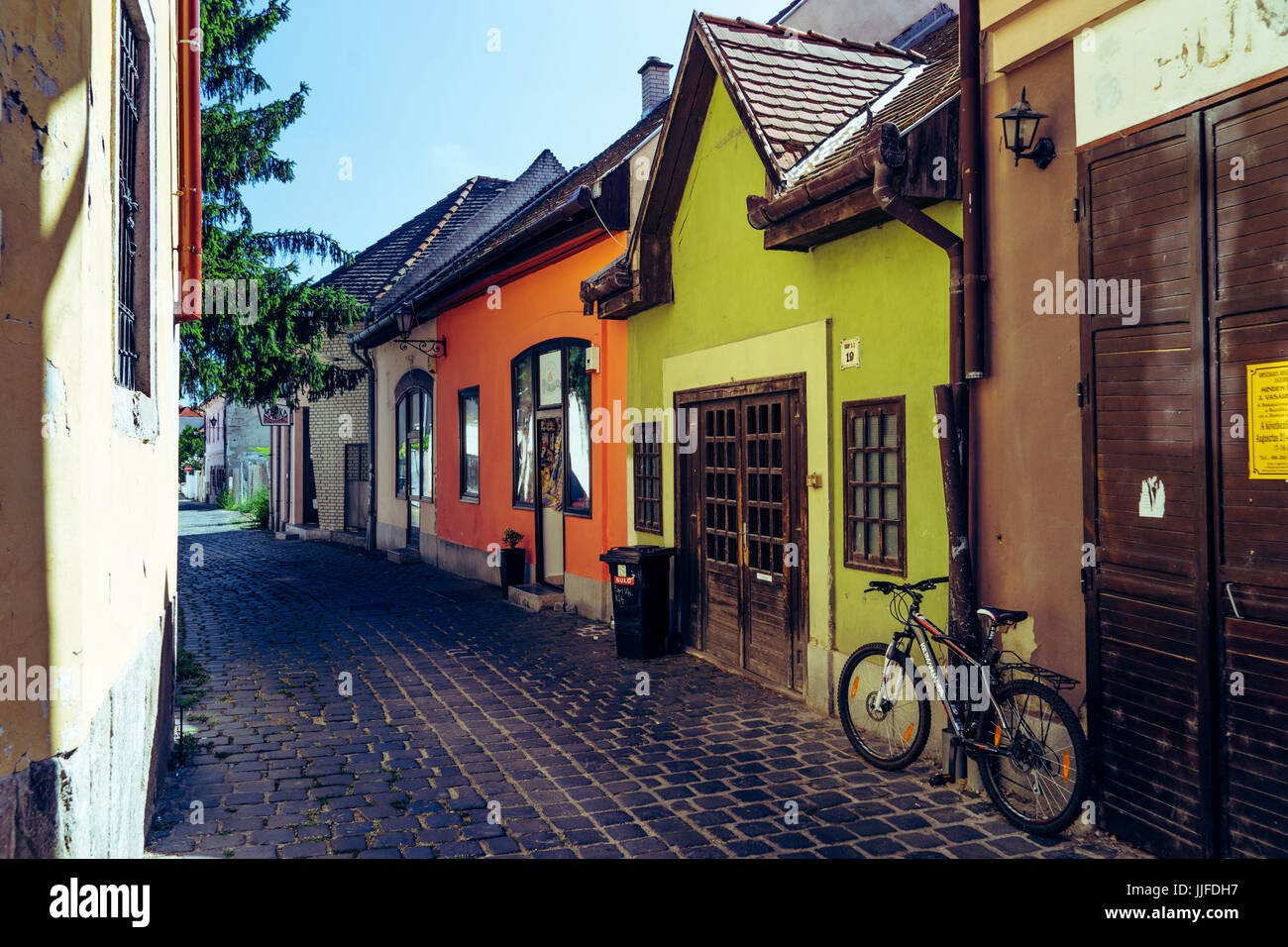 Die wunderschöne Weinregion Eger in Ungarn Stockfoto