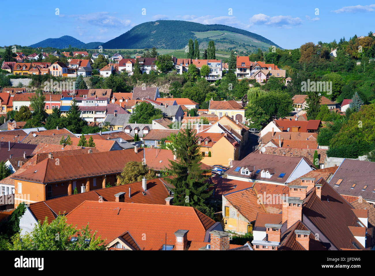 Die wunderschöne Weinregion Eger in Ungarn Stockfoto