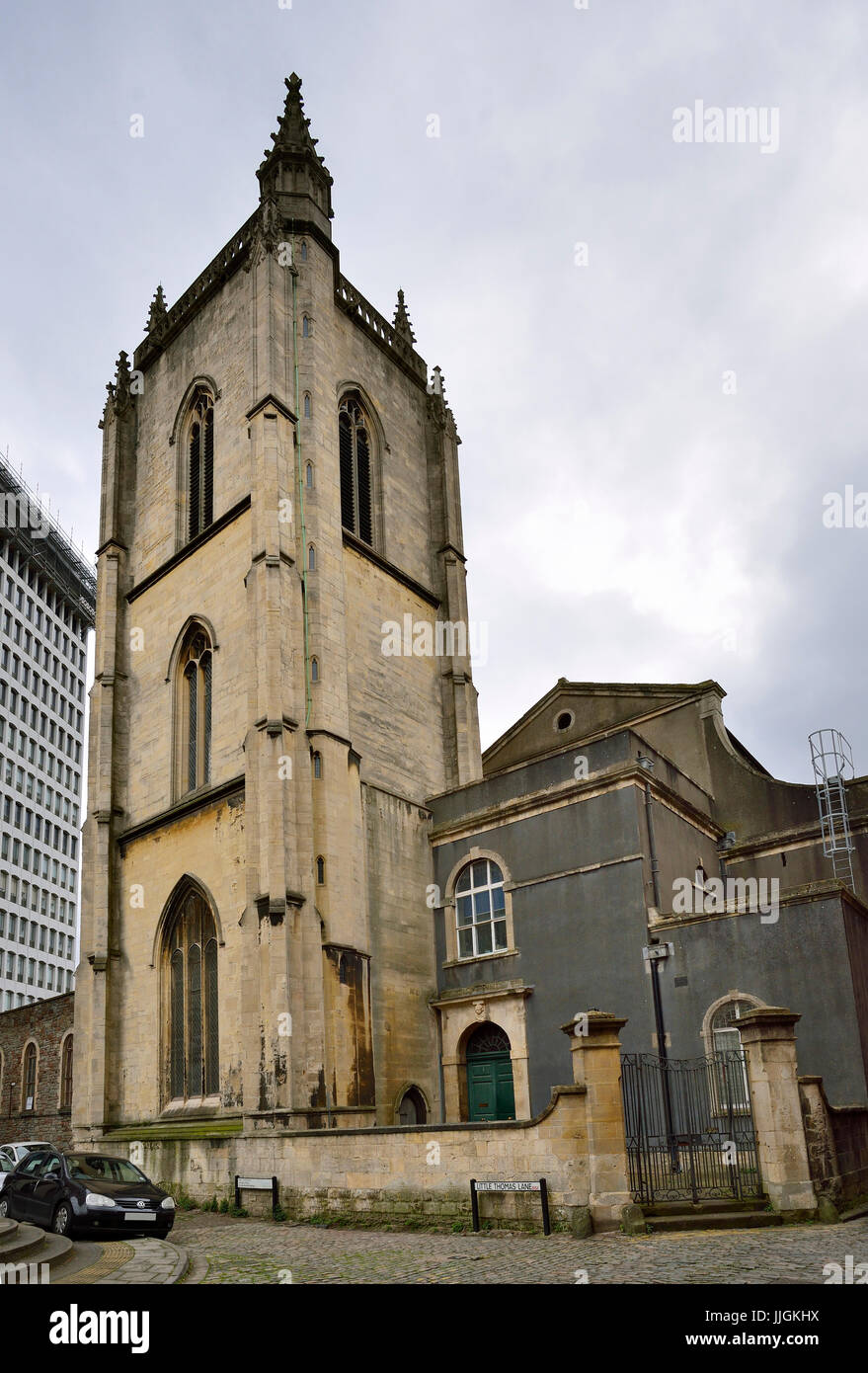 St. Thomas Kirche Märtyrer, kleine Thomas Lane, Bristol Stockfoto