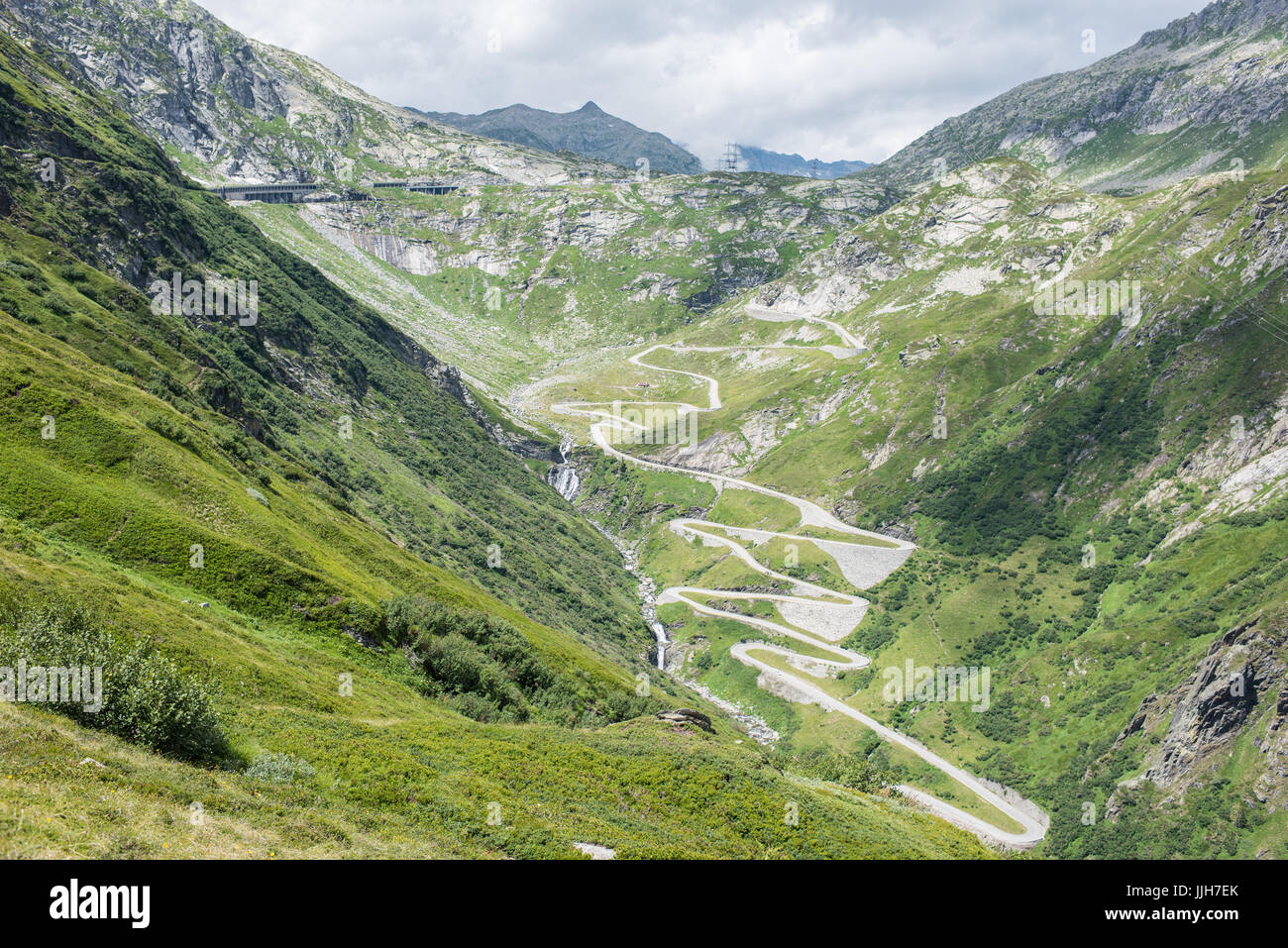 Gotthard Pass Road Stockfotos und -bilder Kaufen - Alamy