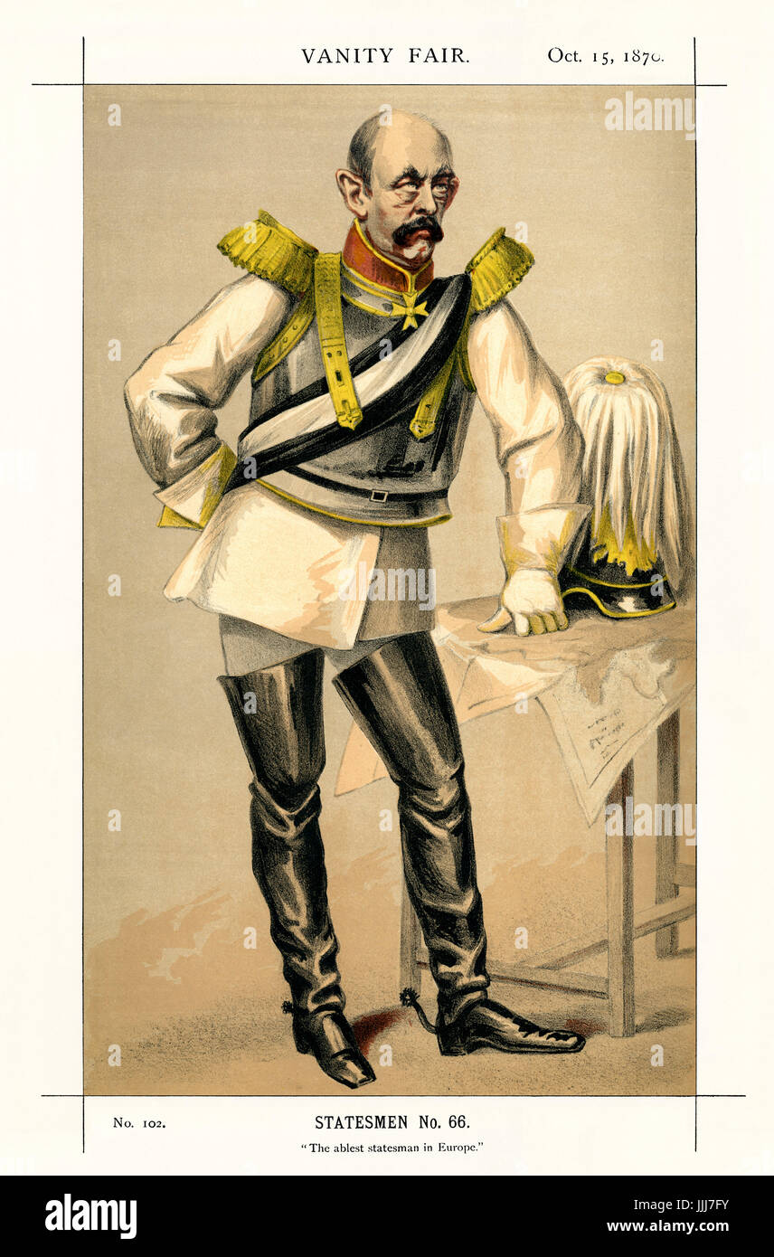 Otto Von Bismarck Karikatur Karikatur von otto von bismarck -Fotos und -Bildmaterial in hoher