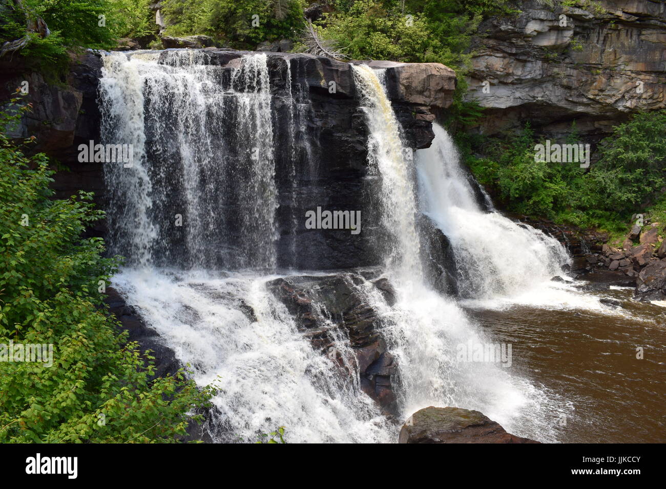 Blackwater Falls Stockfoto