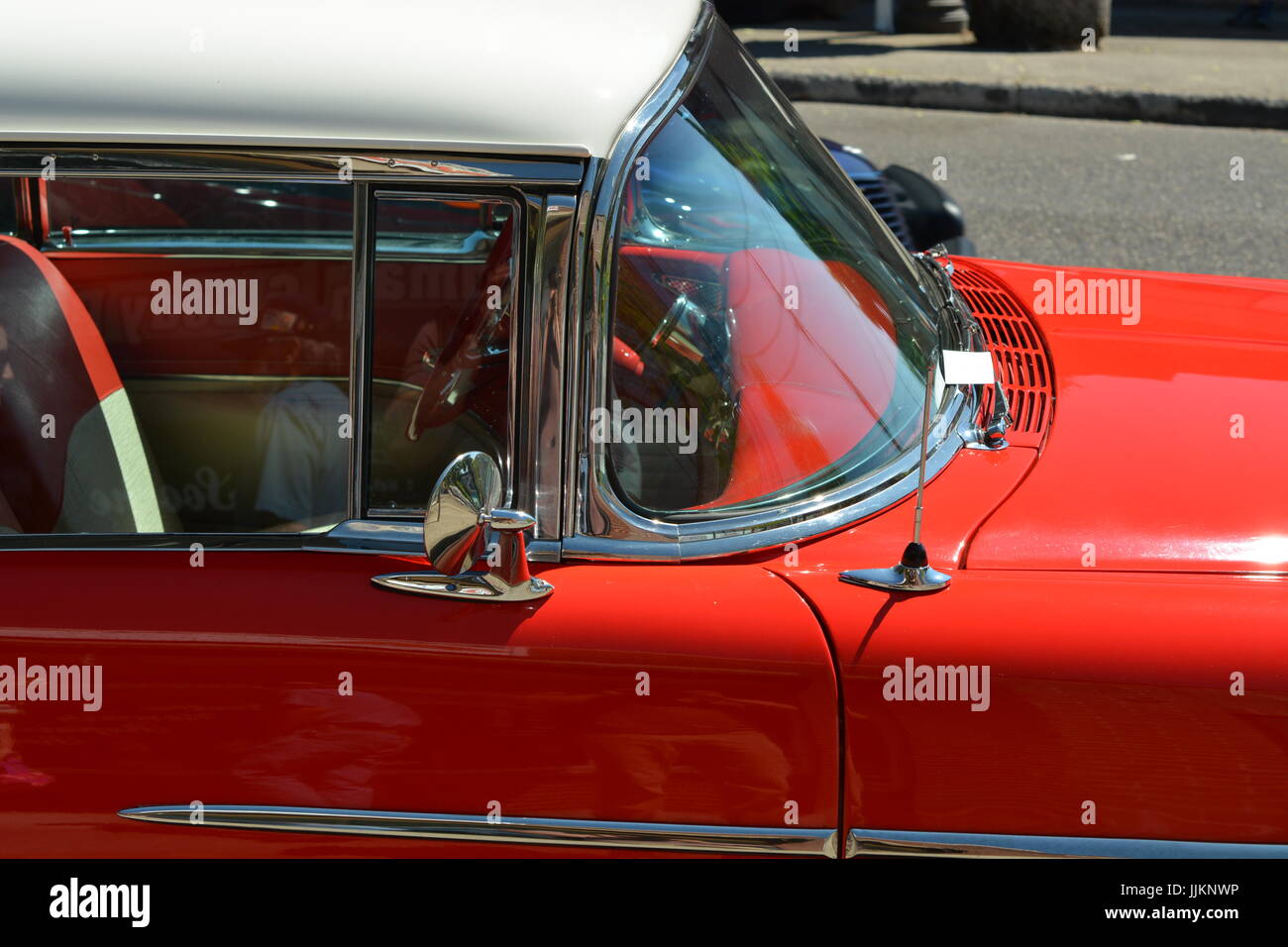 Alte Rote Oldtimer Oldtimer Stockfotos und -bilder Kaufen - Alamy